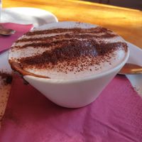 Vegan Hot chocolate at The Chocolate Mill in Mount Franklin