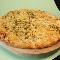 Foccacie at La Finestra in Oaxaca