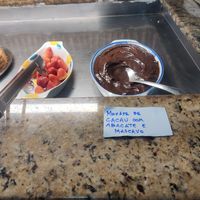 Chocolate mousse with avocados at Sol da Terra in Vitoria