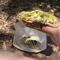 Jerk Crunchwrap   at Seasoned Green in Tampa