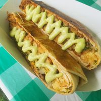 Jerk Chick'n Mac and Cheese at Seasoned Green in Tampa