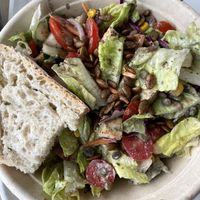 The pitchfork minus feta cheese  at Farmside Kitchen in Durham