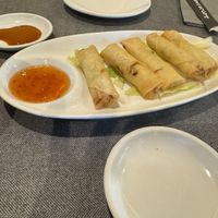 Spring rolls  at Ikura in Sorrento
