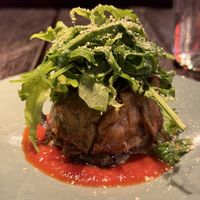 Parmigiana dish  at Kasto in Canggu