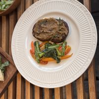 Vegan ribeye  at Kasto in Canggu