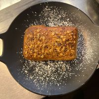 Fagottino con marmellata di mirtilli   at Il Baretto in Rome