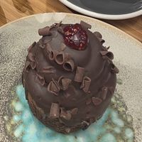 Brownie vegano  at Secrets by Farga in Madrid