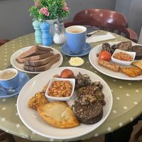 Vegan Breakfast!  at Ramblers Coffee Shop in Peebles