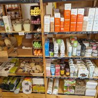 Personal care products at Beterraba in Tavira