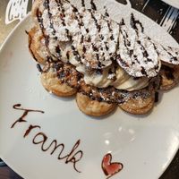 Schoko-BananenWaffel at Wonder Waffel in Hamburg