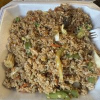 Spicey vegan fried rice   at Bai Mai Thai in Detroit