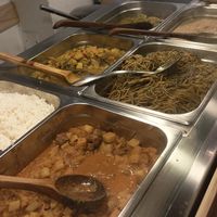 Bufet at ConSuLado Vegano in Lima