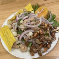 small ceviche  at ConSuLado Vegano in Lima