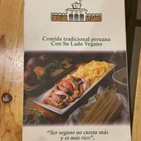 Menu  at ConSuLado Vegano in Lima