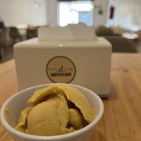 Helado de lúcuma, ¡delicioso!  at ConSuLado Vegano in Lima