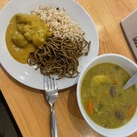 Papá a la huancaina (lunch buffet) 9/10  at ConSuLado Vegano in Lima