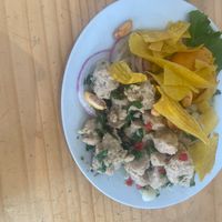 Ceviche  at ConSuLado Vegano in Lima