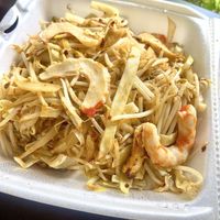 Pad Thai- love the vegan shrimp!  at D'Vegan in Dallas