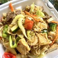 Veggie noodles (# 34)  at D'Vegan in Dallas