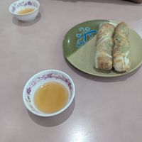 spring rolls at D'Vegan in Dallas