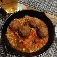 Polpette vegane at Darsenale - Bizantina Brewpub in Ravenna