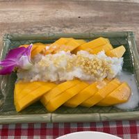 Mango Sticky Rice  at Jasmine Siam Kitchen  จัสมิน สยาม คิทเช่น in Bangkok