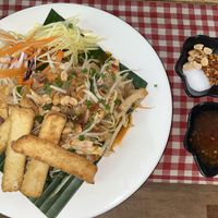 Pad Thai  at Jasmine Siam Kitchen  จัสมิน สยาม คิทเช่น in Bangkok