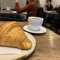   at Karma Organic Coffee in Krakow