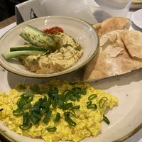 Tofucznica z hummusem   at Karma Organic Coffee in Krakow