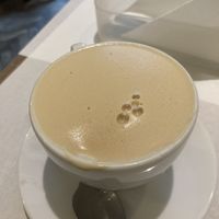 Cappuccino  at Karma Organic Coffee in Krakow