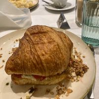 Croissant  at Karma Organic Coffee in Krakow