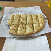 Excellent vegan garlic finger. Bring your own donair sauce tho (they sell some at dolma foods on St. George)  at Freddie's Pizza & Donair in Moncton