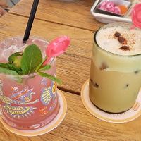 Sandia Cooler and Mexican Iced Coffee at Señor Pico in Dubai