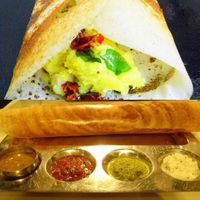 TGIF , Time to enjoy a fresh 
Masala Dosa 
Vegan & gluten-free crepe made of rice & lentil fermented overnight filled with slightly seasoned mashed potatoes,turmeric,garlic & gre at Sillipoint Indian Cuisine - Krishna's kitchen in Bridgewater