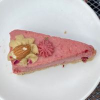 Cheesecake (lemon lavender I think)   at Botanical Plant-Based Fare in Charlottesville