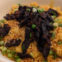 Mac and cheese at Botanical Plant-Based Fare in Charlottesville