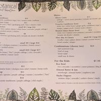  at Botanical Plant-Based Fare in Charlottesville