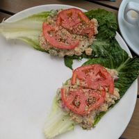 Chickpea Tuna Boats at Botanical Plant-Based Fare in Charlottesville