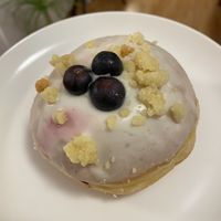 Blueberry Cheesecake doughnut  at Sammys Berliner Donuts in Berlin