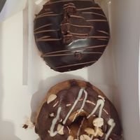 Brownie and caramel at Sammys Berliner Donuts in Berlin