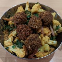 Lentil Kofta Bowl at The Sudra in Portland