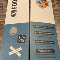 50% plant based   at BrewDog in Bournemouth