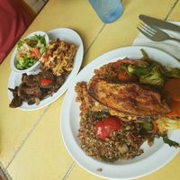 Good portion sizes for little money at Ananda Restaurante Vegetariano in Santo Domingo