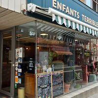 Front / entrance at Enfants Terribles Café in Rennes