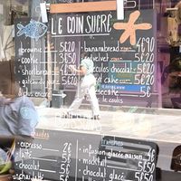Menu as of July 2026 at Enfants Terribles Café in Rennes