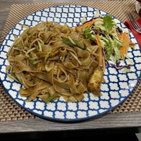 Pad see ew (ask for no egg!)  at Thai Oriental in Cleethorpes