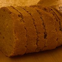 Homemade bread   at Fermenteria in Bassano Del Grappa