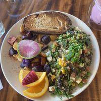 Vegan tofu “omelette”  at Son and Garden in Menlo Park