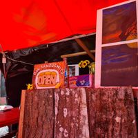 Didn't take a picture of the burger unfortunately! at Don Sanduchito in Puerto Villamil