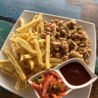   at Don Sanduchito in Puerto Villamil